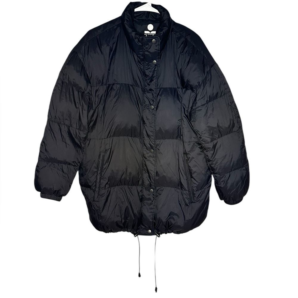 Isabel Marant Black Oversized Puffer Jacket